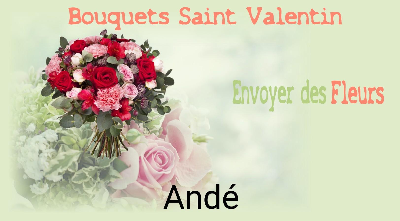Roses de Saint-Valentin livrées à Andé